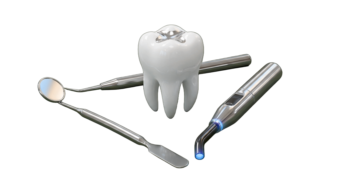 
        Лечение зубов <strong>пломбирование и реставрация</strong>